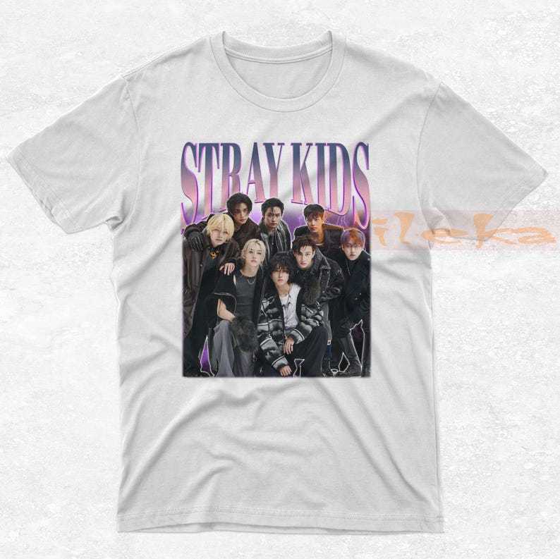 Stray Kids Retro Shirt, Stray Kids Vintage Shirt, Stray Kids Tshirt, Stray Kids Tees, Stray Kids Sweater, Stray Kids Merch, Kpop Idol Gift