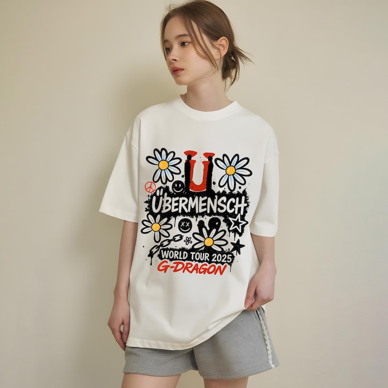 Gdragon Ubermensch World Tour in US T-Shirt, Ubermensch World Tour 2025 Sweatshirt, G-Dragon World Tour 2025 Shirt, G-Dragon Too Bad T-shirt
