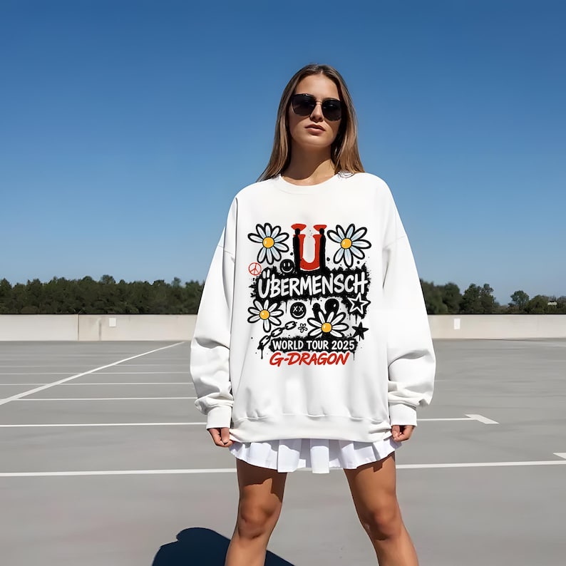 Gdragon Ubermensch World Tour in US T-Shirt, Ubermensch World Tour 2025 Sweatshirt, G-Dragon World Tour 2025 Shirt, G-Dragon Too Bad T-shirt