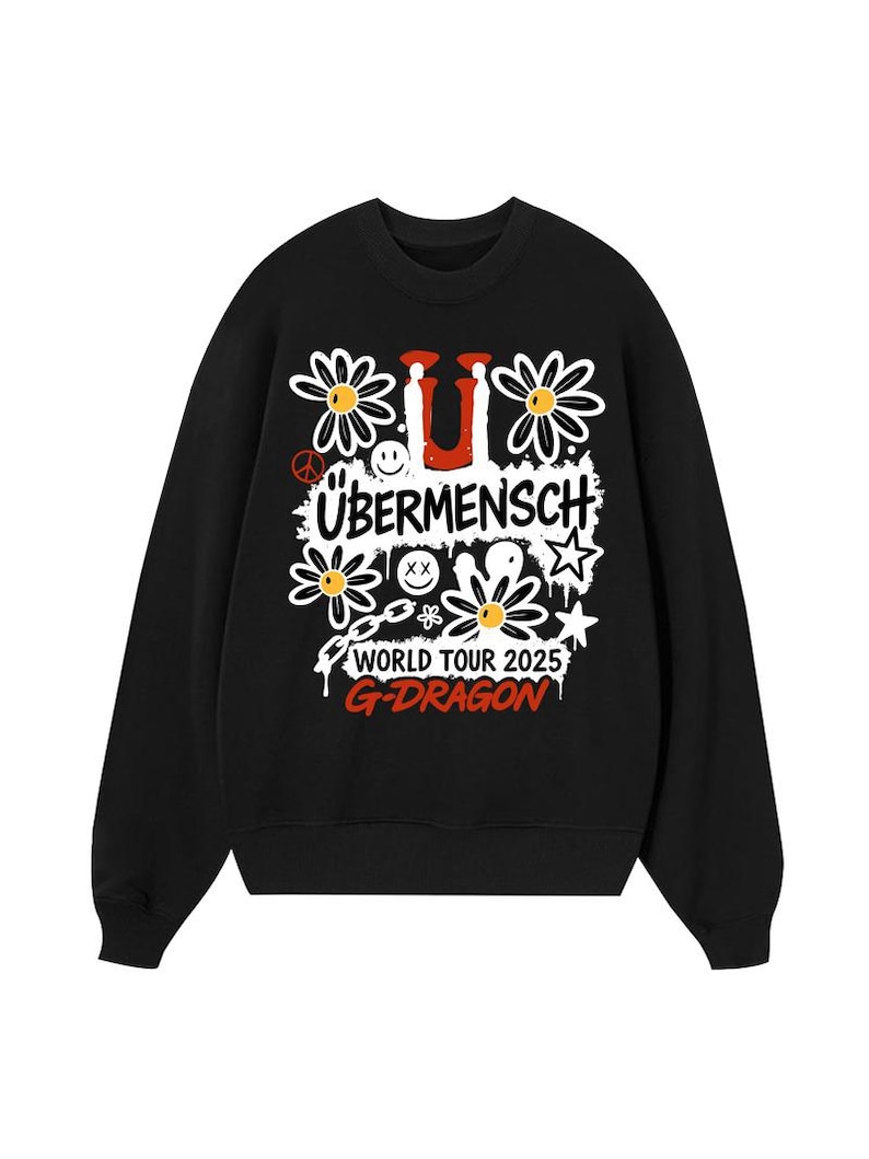 GD World Tour 2025 Unisex T-shirt, Dragon Graphic Tee, Kpop Streetwear Fashion Shirt