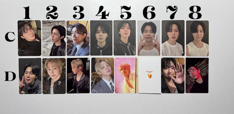 Official BTS kpop photocards! NEW ARIRANG Cards! Rm, Jin, Suga, J-Hope, Jimin, Taehyung, Jungkook!! Read description before purchasing!