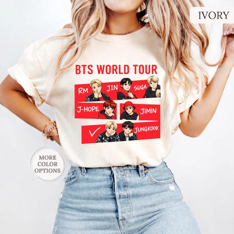 BTS World Tour 2026 Two-Sided Unisex Shirt,BTS Concert 2026 Shirt, Army Fan Gift,Bts Merch,Army Fan Shirt, BTS Comeback Arirang Shirt