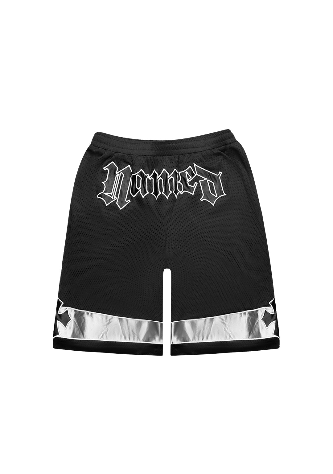 Luxeapperal™  AIRTEX MESH OVERSIZED SHORTS BLACK