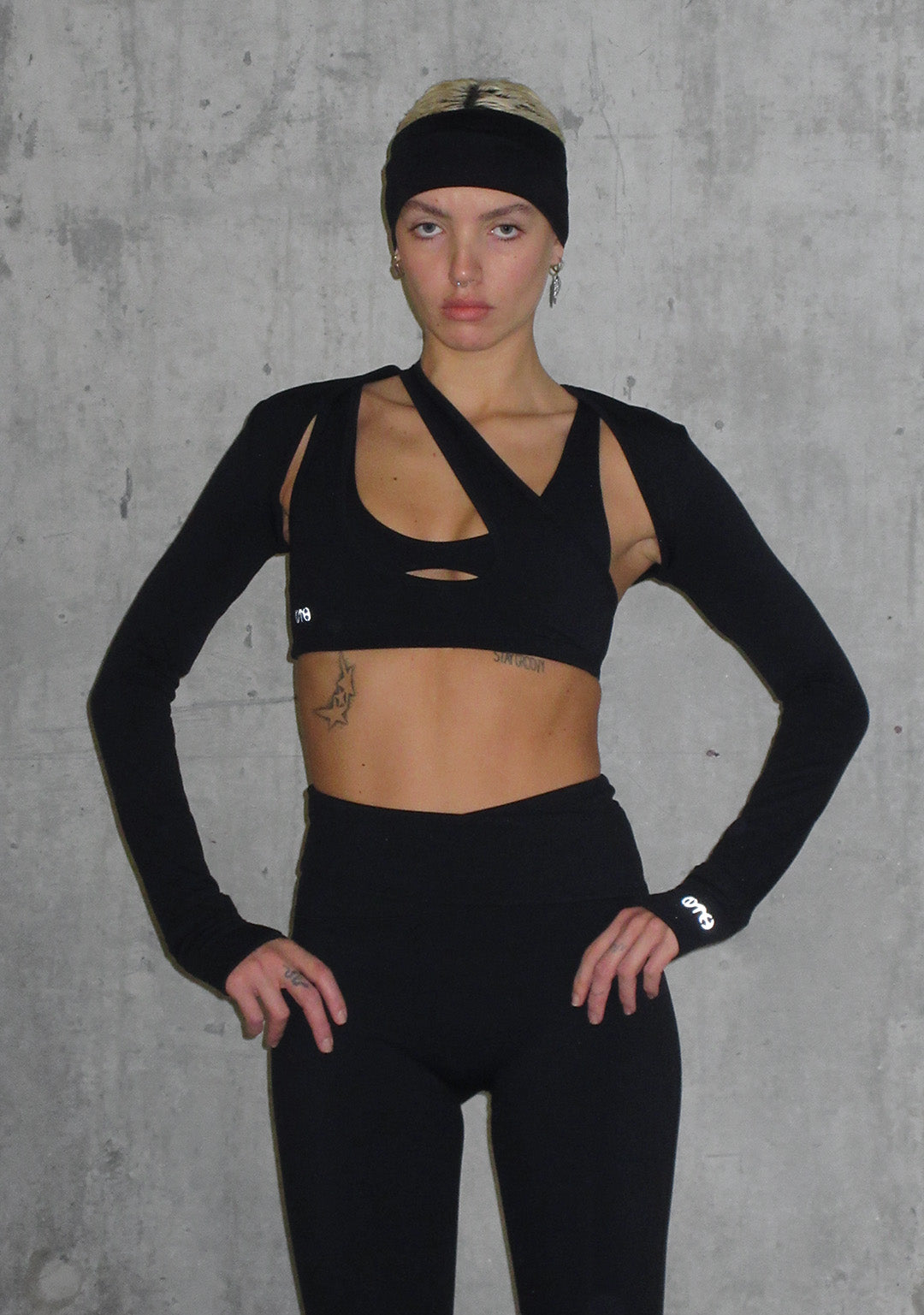 Luxeapperal™  FLARED LEGGINGS BLACK