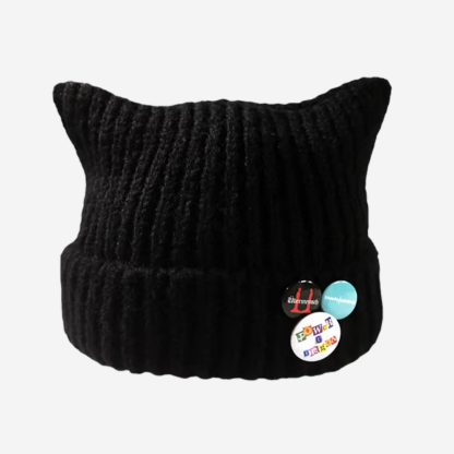GD G-DRAGON Knit Cap Black 