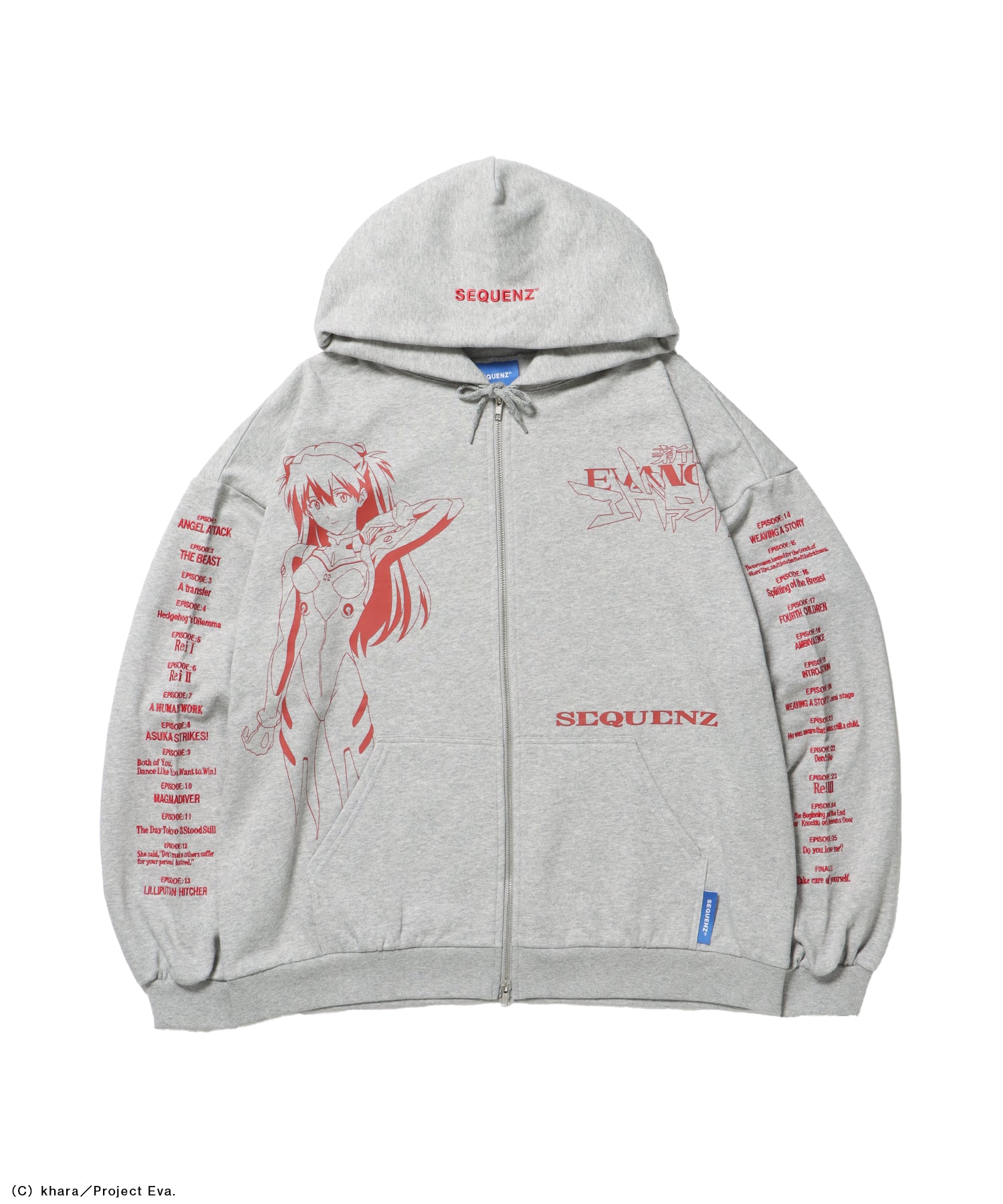 EVA CHARCTER ZIP 