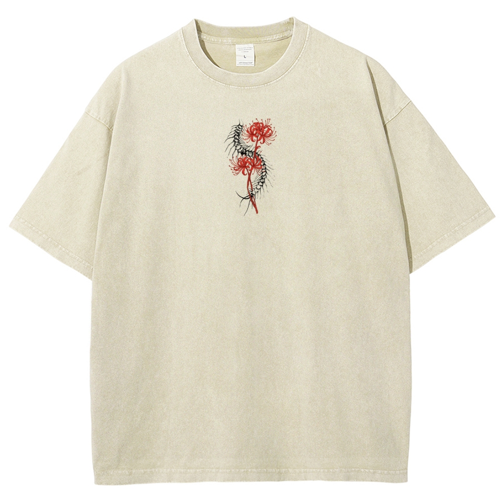 Tokyo Ghoul Unisex Fit Washed T-Shirt