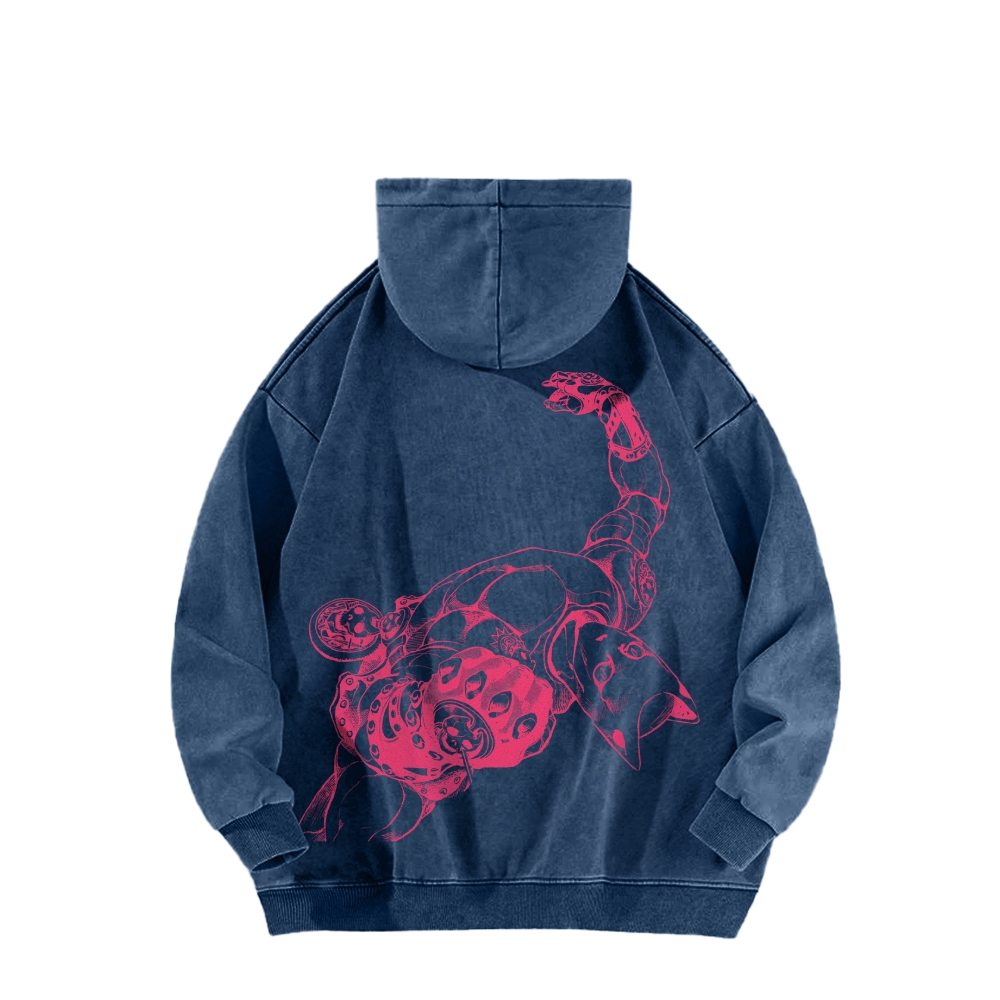 Killer Queen Casual Washed Hoodies