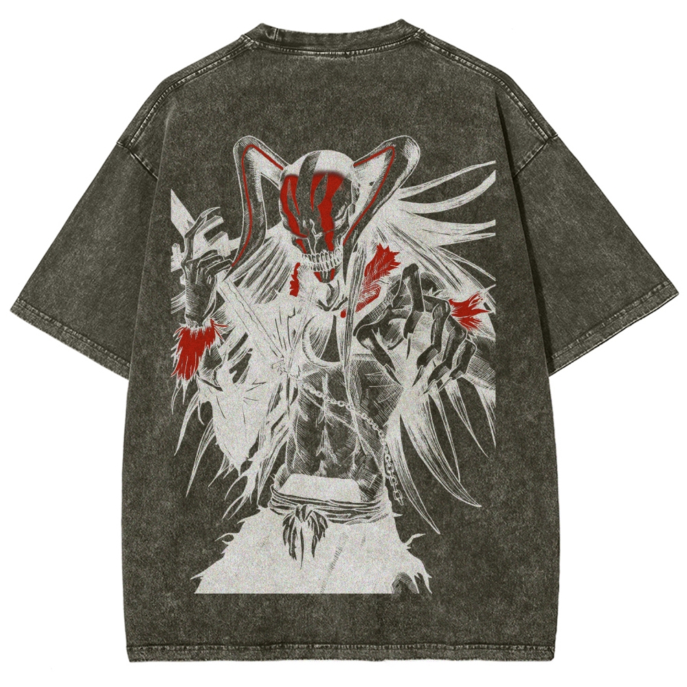 Bleach Ichigo Unisex Fit Washed T-Shirt
