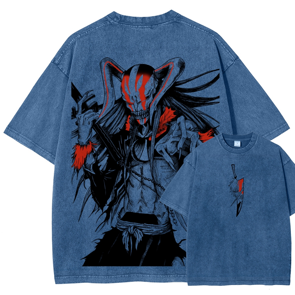 Bleach Ichigo Unisex Fit Washed T-Shirt