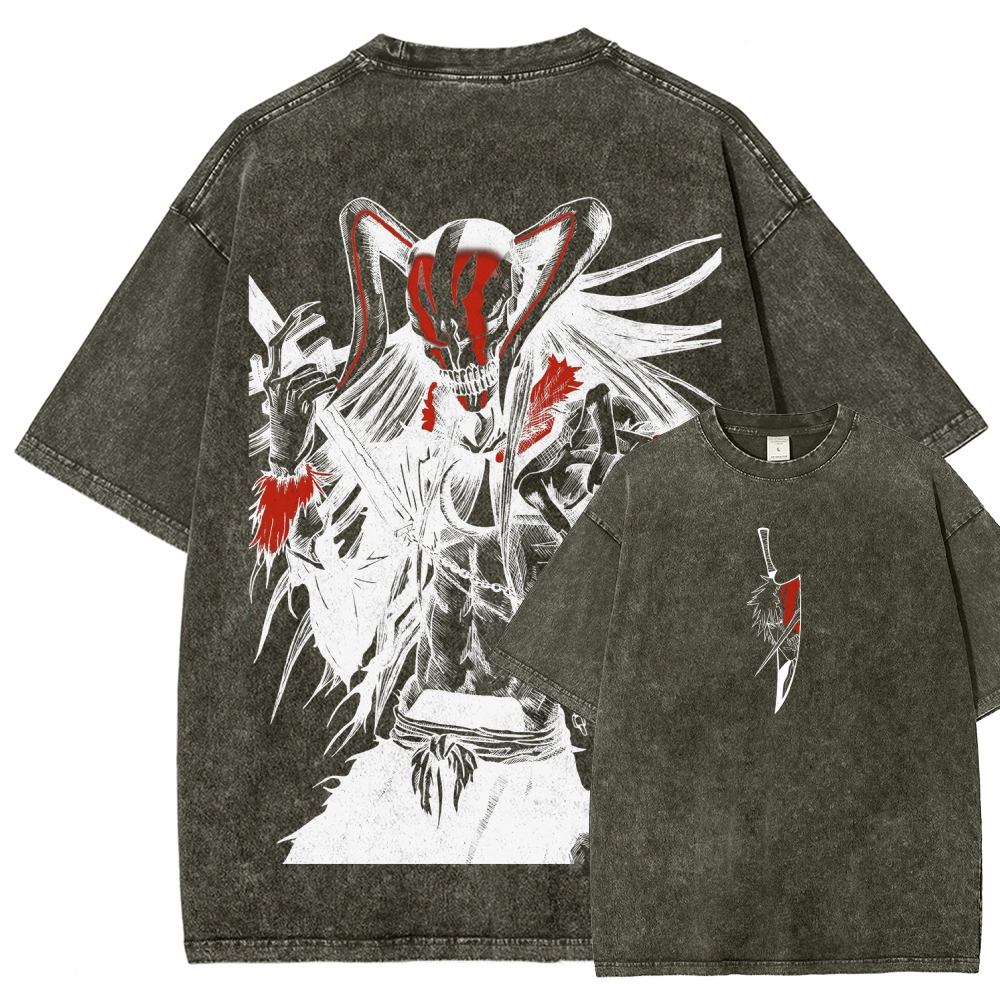 Bleach Ichigo Unisex Fit Washed T-Shirt