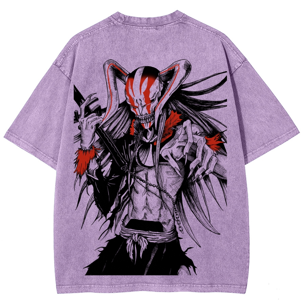 Bleach Ichigo Unisex Fit Washed T-Shirt