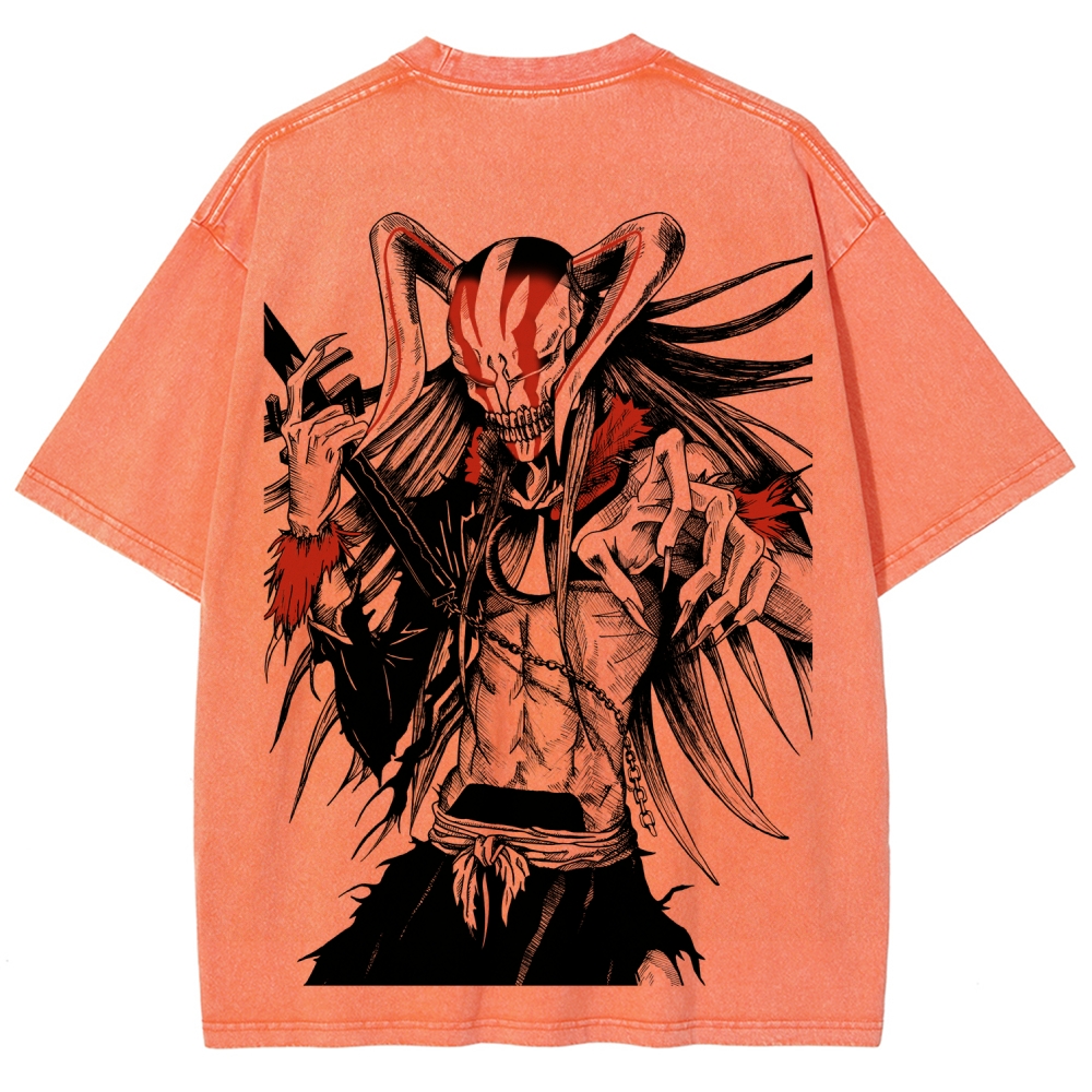 Bleach Ichigo Unisex Fit Washed T-Shirt