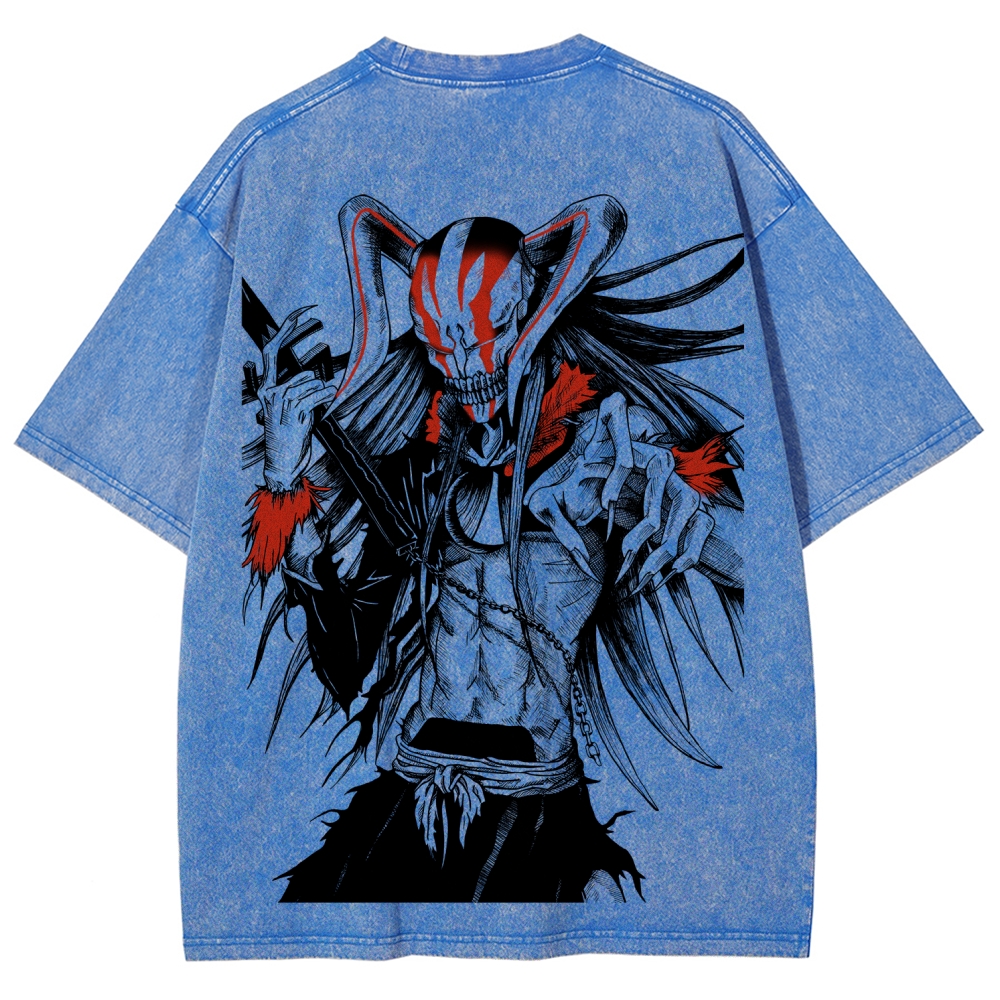 Bleach Ichigo Unisex Fit Washed T-Shirt