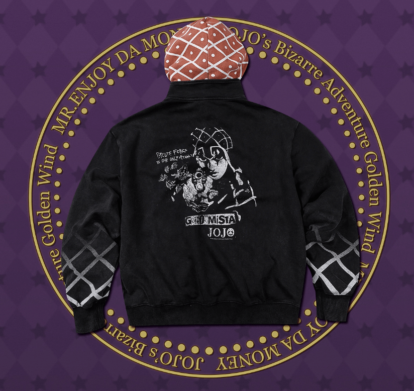 JOJO  Plaid Hooded Washed Zip Up Hoodie