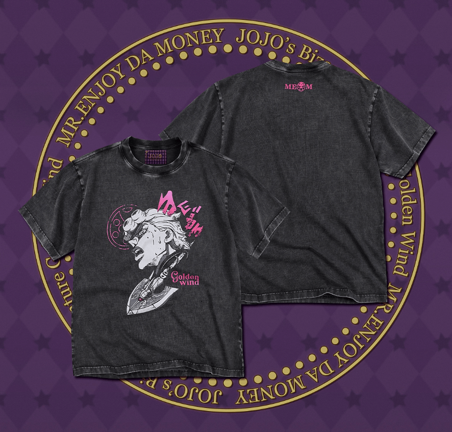 JOJO  Vintage Washed Character Print Tee