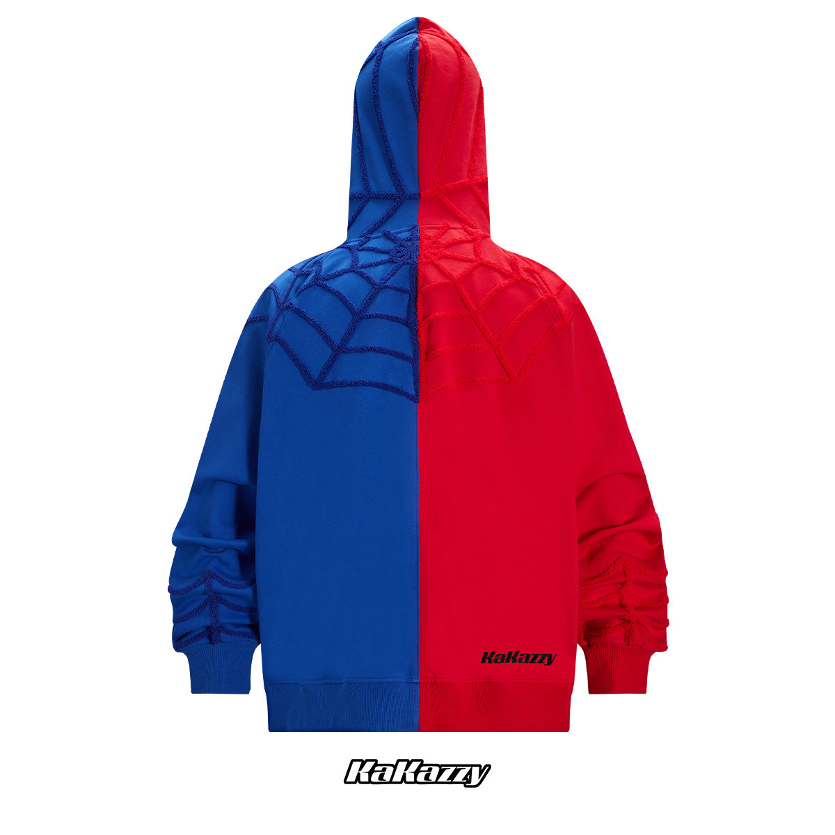 Full Zip Hoodie Red And Blue（Eyes Can See）