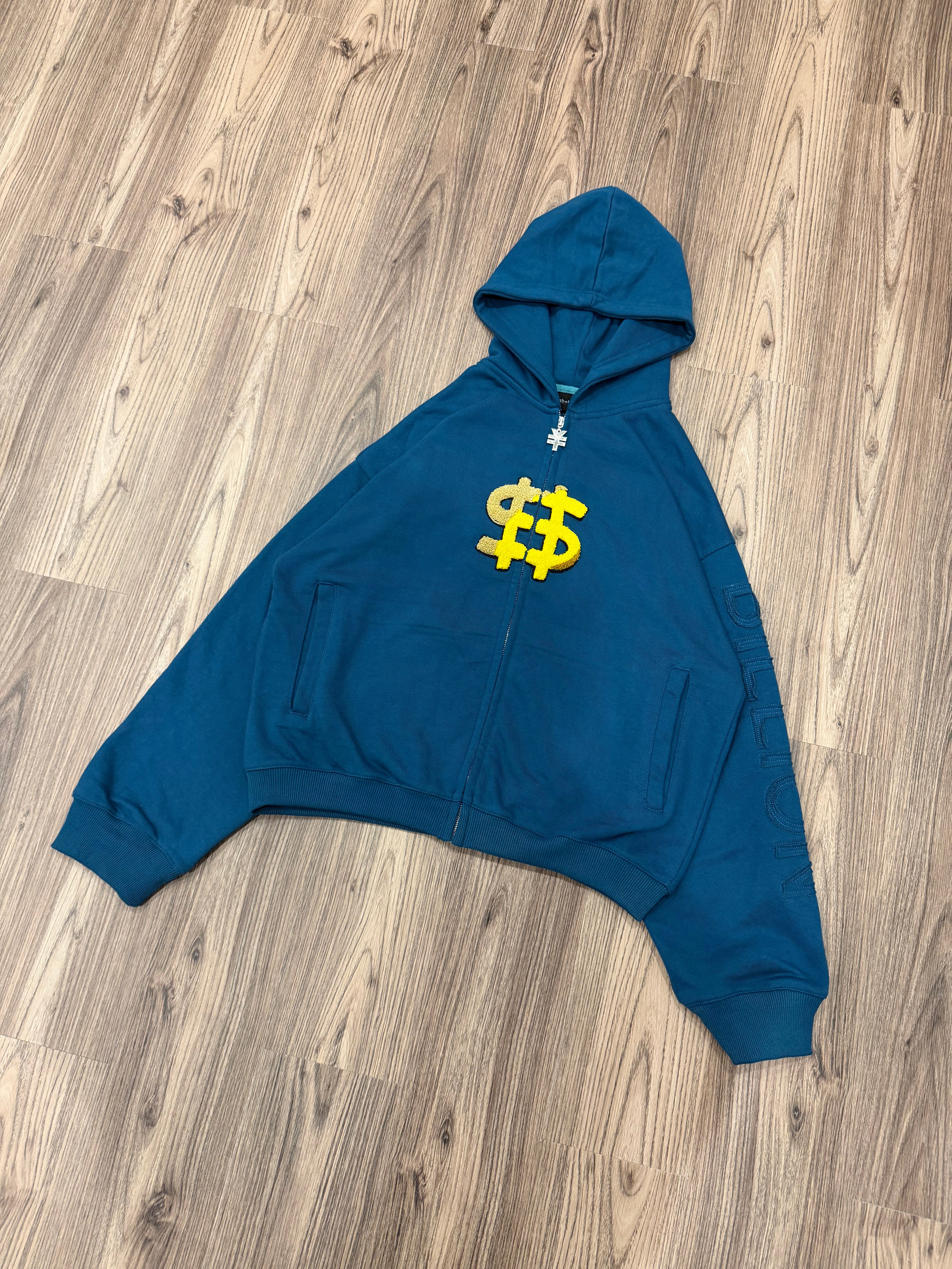 OKUYASU (THE HAND) ZIP-UP