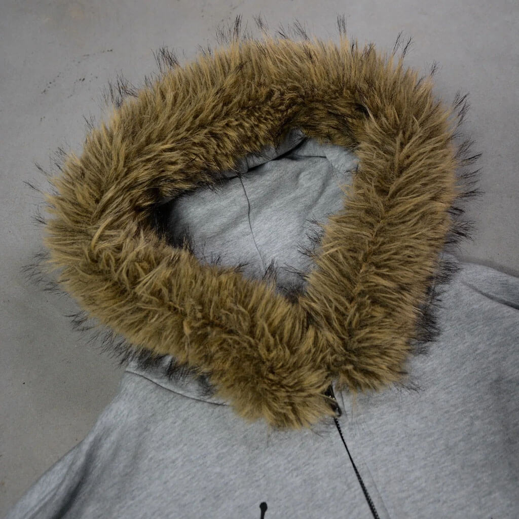 Misa Faux Zip Up Hoodie