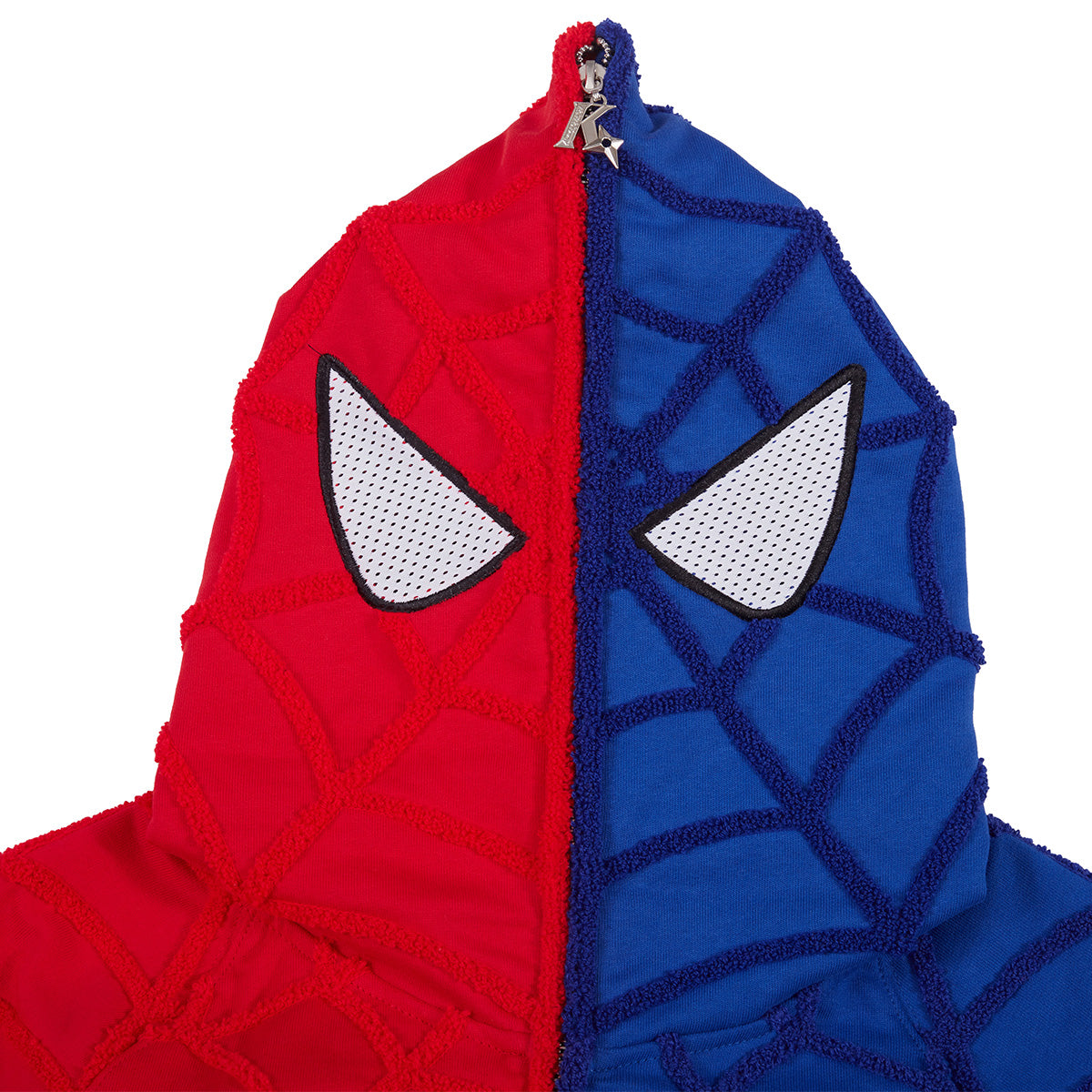 Full Zip Hoodie Red And Blue（Eyes Can See）