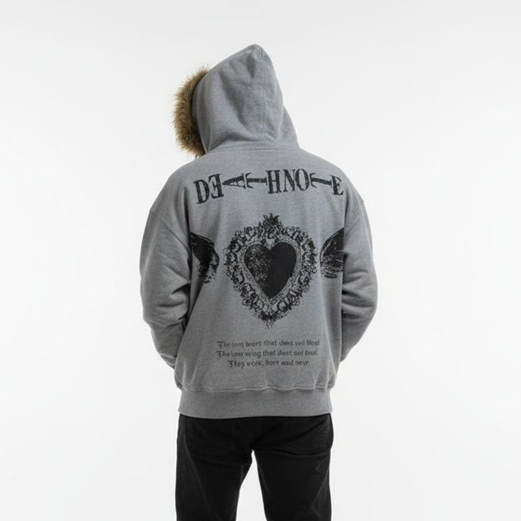 Misa Faux Zip Up Hoodie