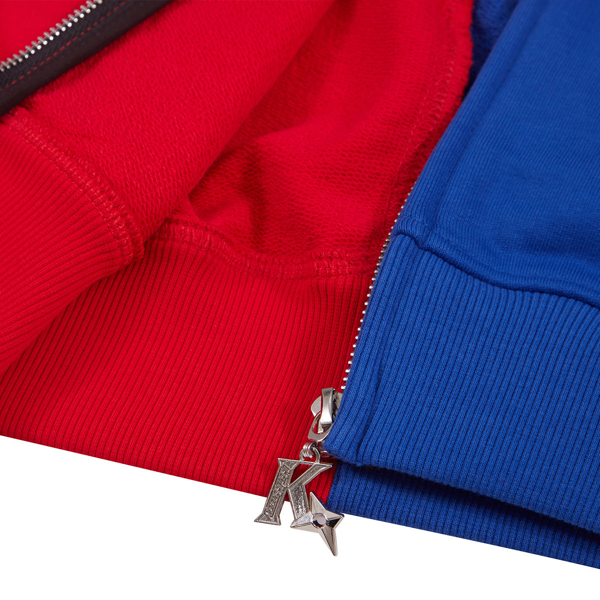 Full Zip Hoodie Red And Blue（Eyes Can See）