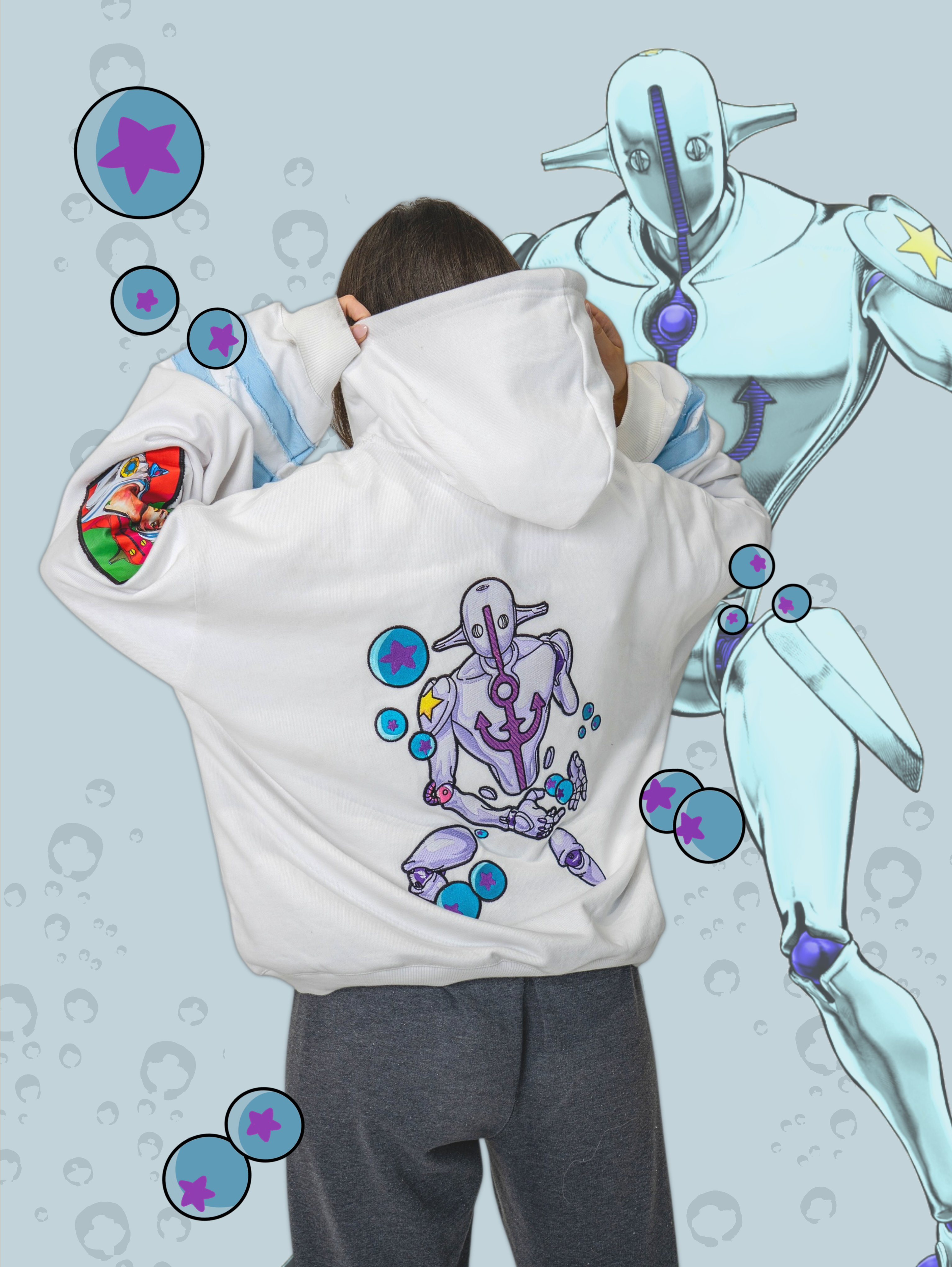 SOFT AND WET ZIP-UP 