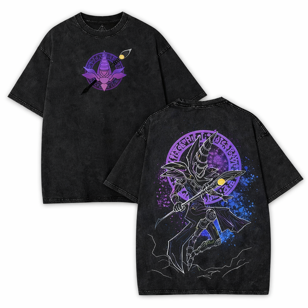 Dark Magician Classic Graphic T-Shirt - Cotton Oversized Tee
