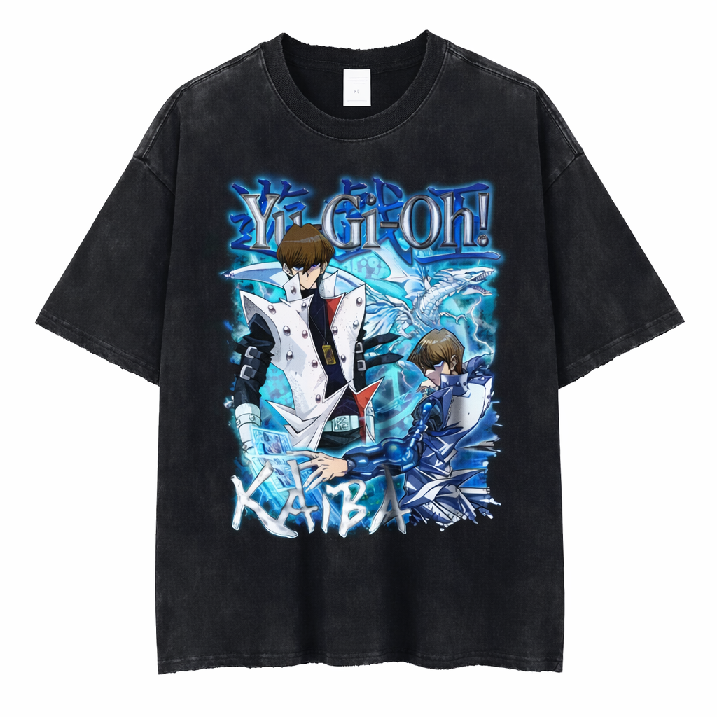 Kaiba Graphic T-Shirt - Cotton Oversized Tee