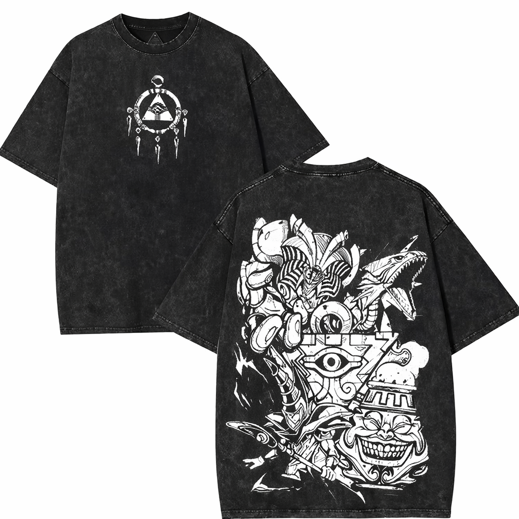 Chaos Monsters Graphic T-Shirt - Cotton Oversized Tee