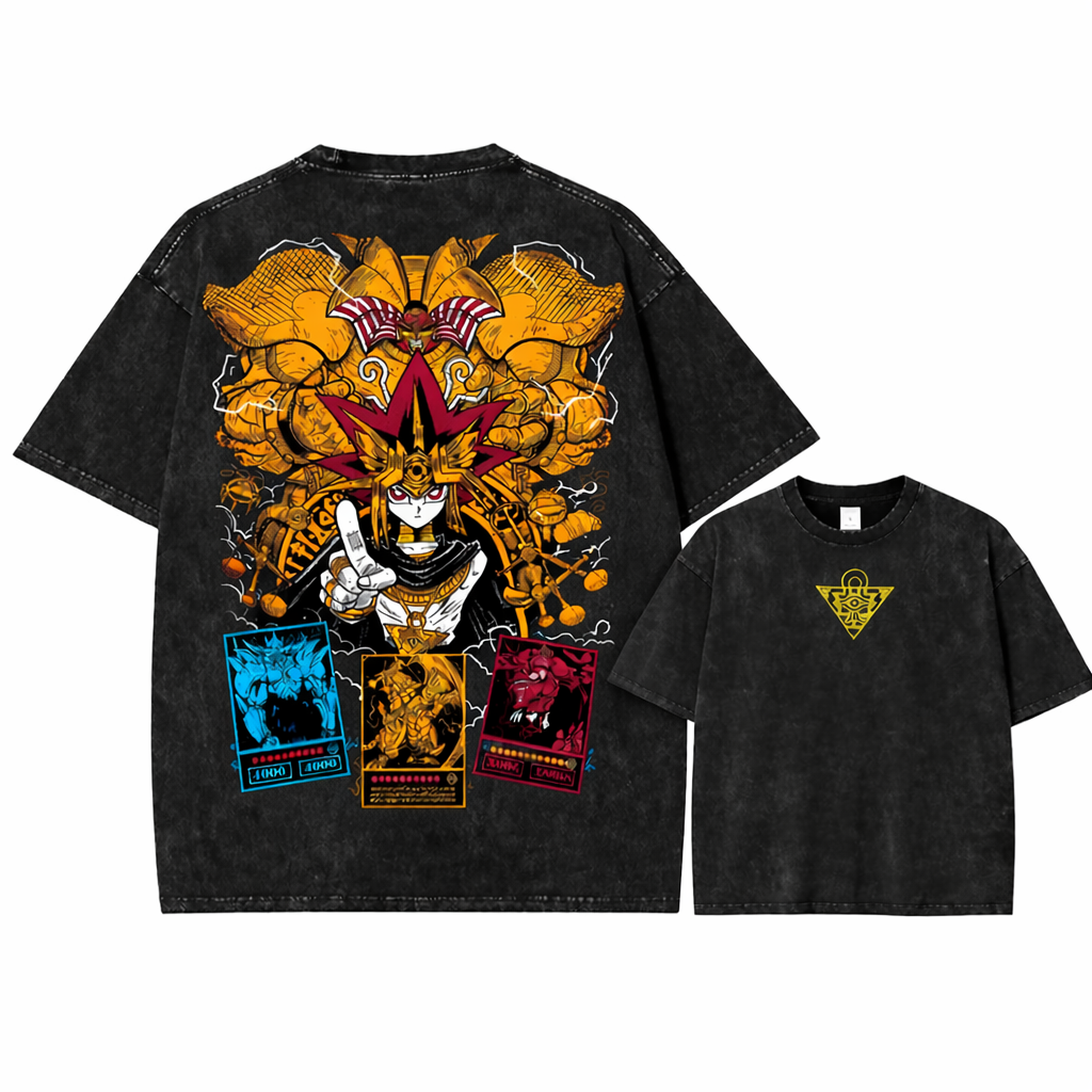 God Cards Trinity Graphic T-Shirt - Cotton Oversized Tee