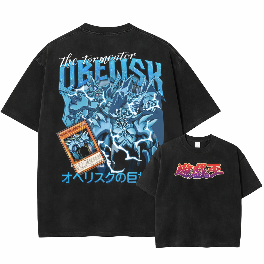 Obelisk the Tormentor Graphic T-Shirt - Cotton Oversized Tee