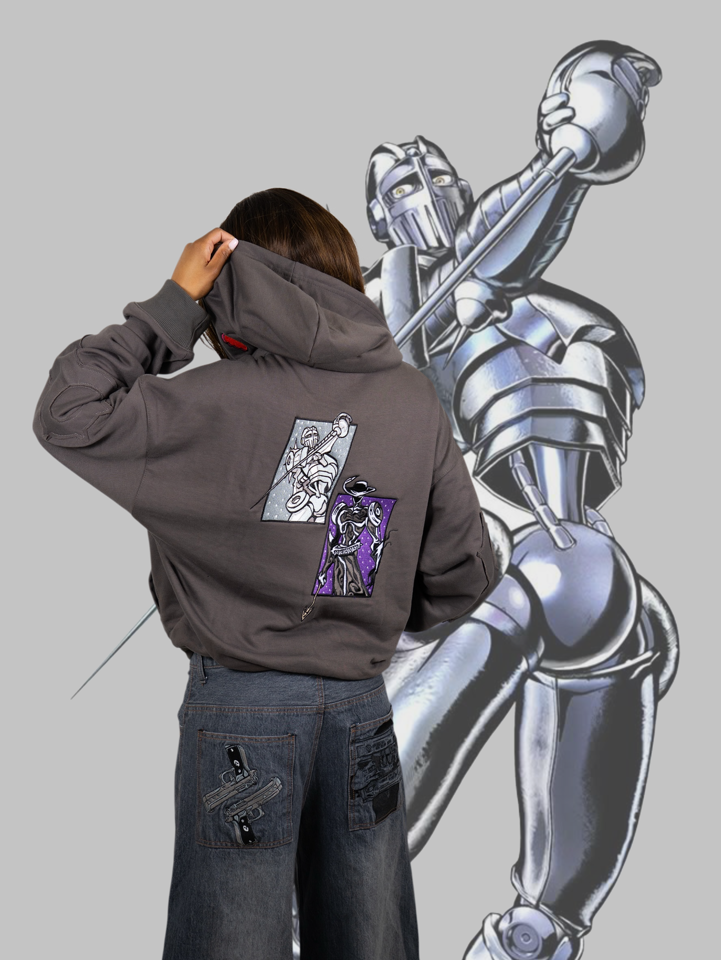 SILVER CHARIOT (ZIP-UP)