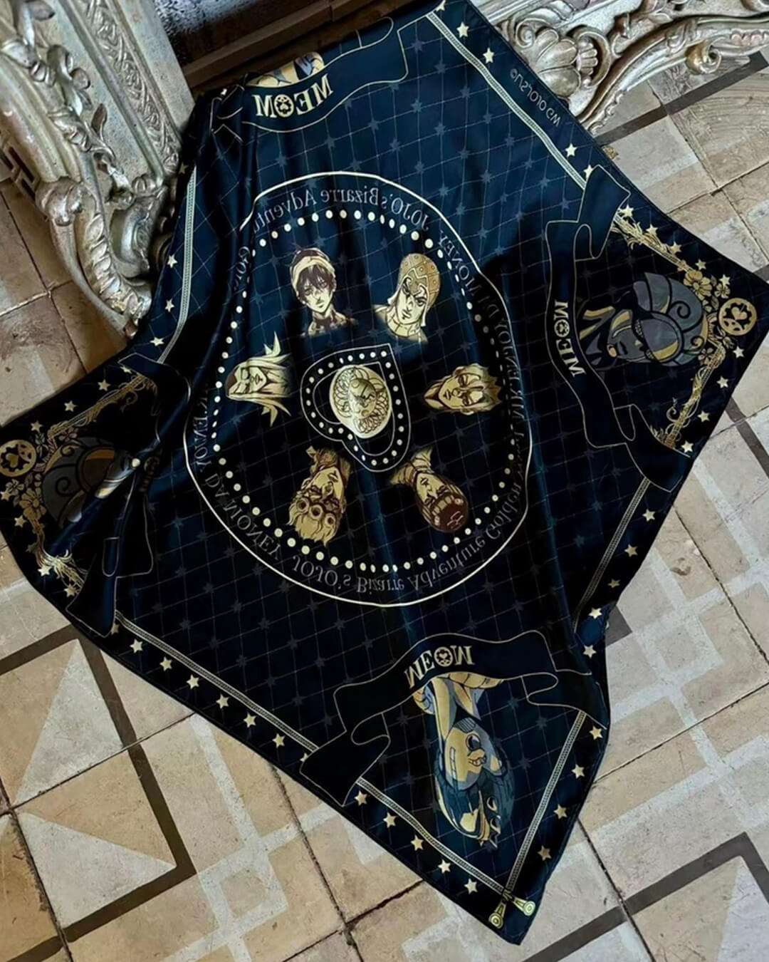 JOJO  Character Print Scarf