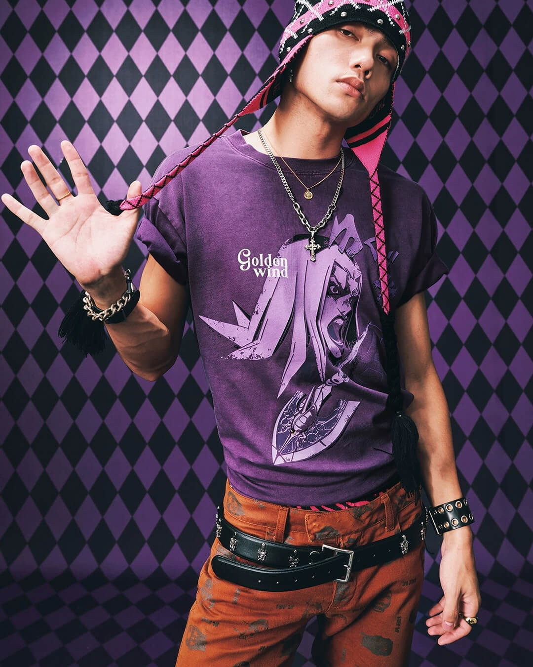 JOJO  Vintage Washed Character Print Tee