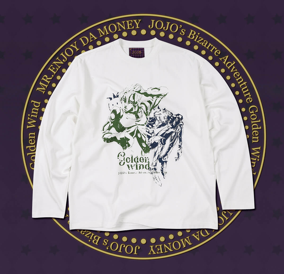 JOJO  Character Print Long Sleeve Tee