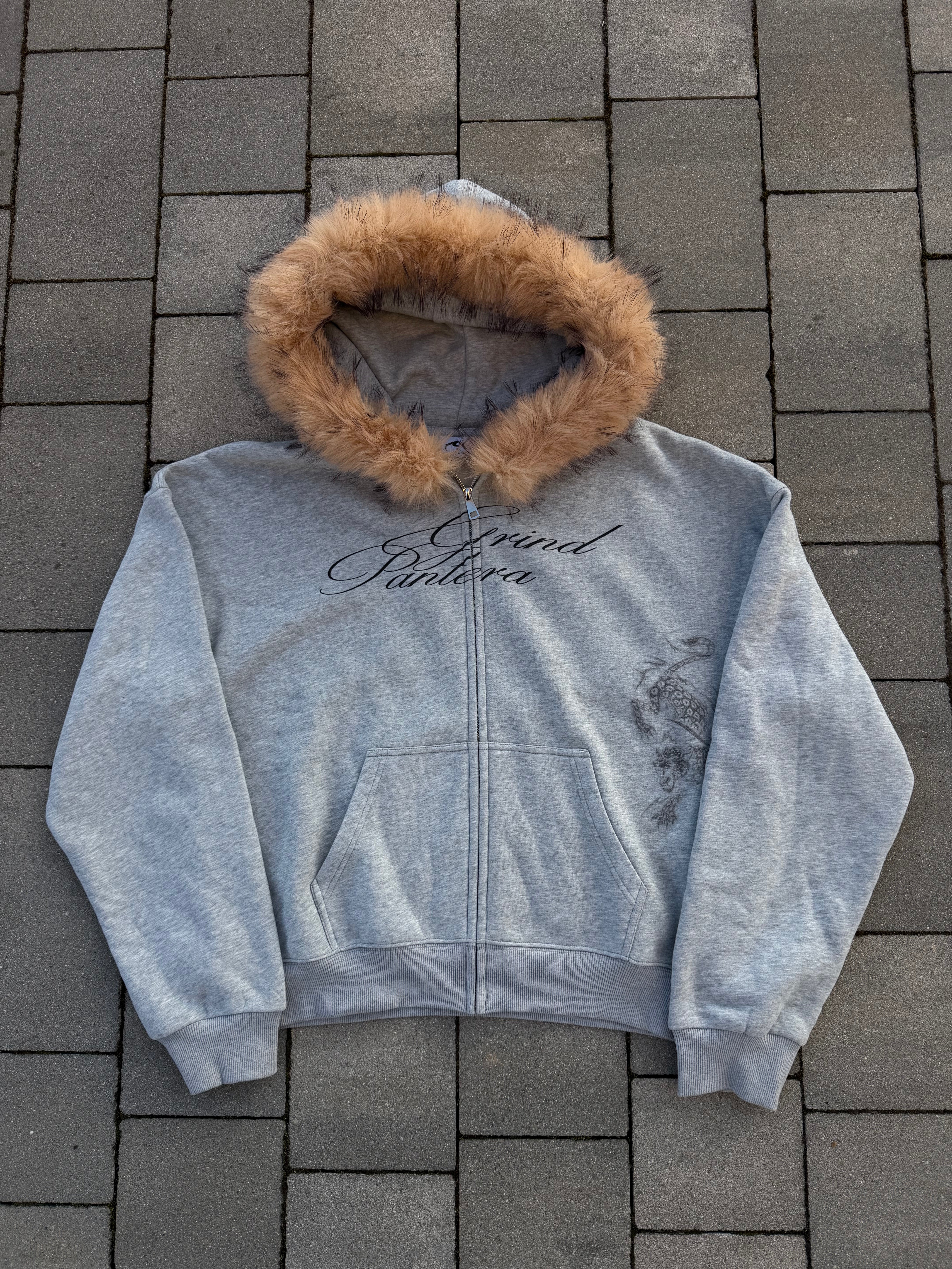 GRIND PANTERA FUR ZIP UP
