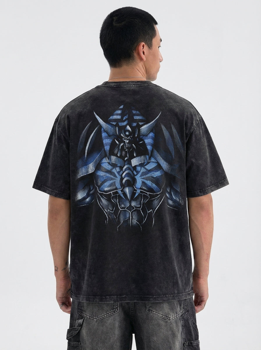 Black Luster Soldier Graphic T-Shirt - Cotton Oversized Tee