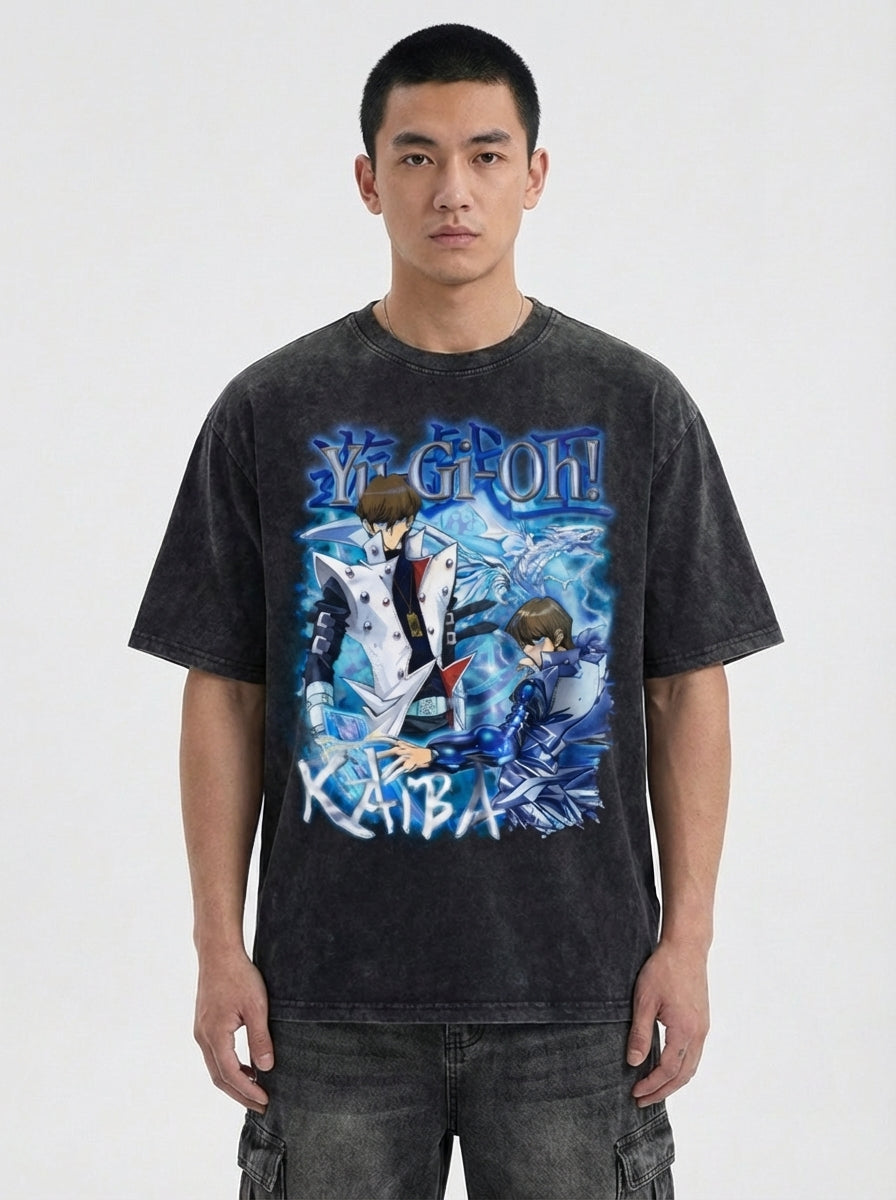 Kaiba Graphic T-Shirt - Cotton Oversized Tee