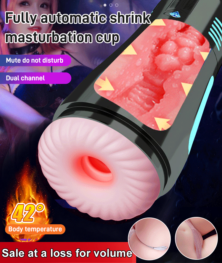 [Discreet Shipping]YUNPSOTM Fully automatic retractable decompression cup, no need to hold it by hand!