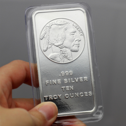 Last Day Flash Sale!🔥Buffalo Silver Bar | Silvertowne Mint 999 Silver Bar