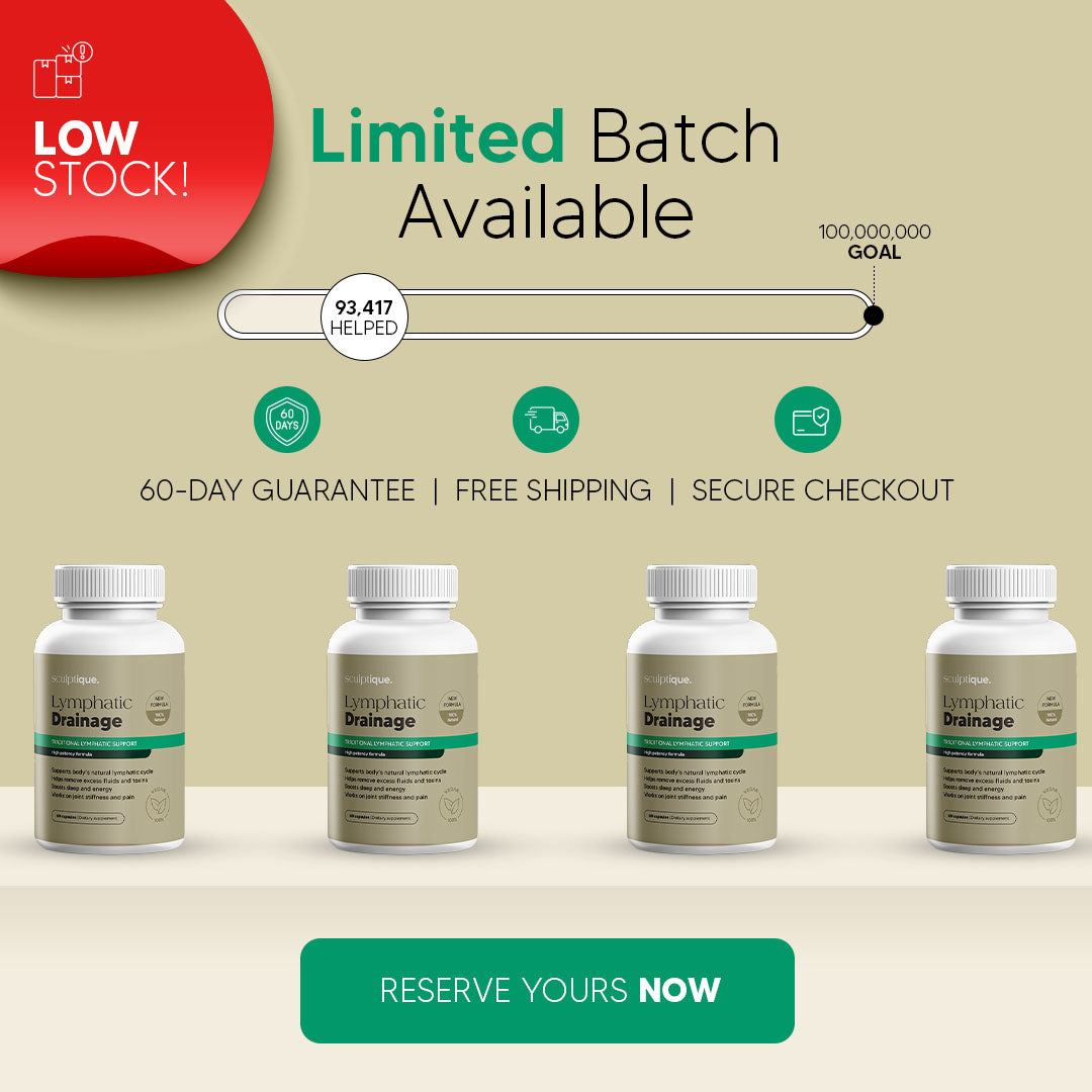 New Maximum Potency Formula - Lymphatic Drainage Capsules by Sculptique™ Uni