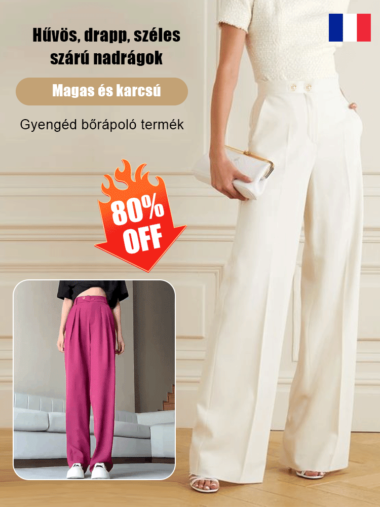 -80% a csodanadrágra: Azonnali karcsúsító hatás!