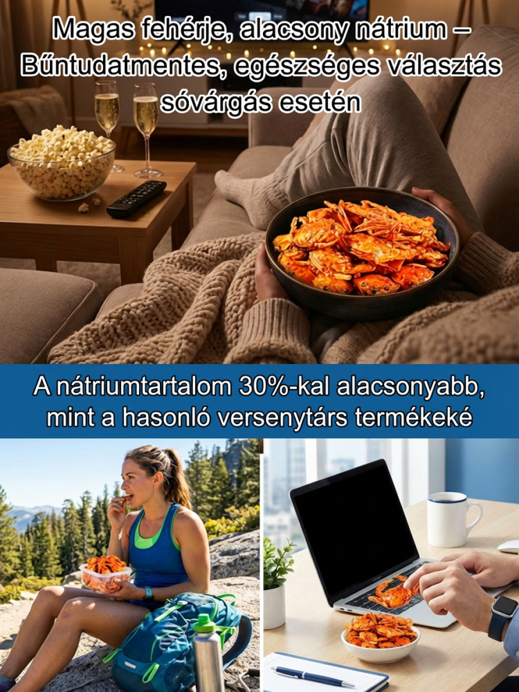 Prémium Kanadából Importált Ropogós Mini Rákok | Michelin és USDA Ajánlással | Szezonális Kiárusítás – Utolsó Darabok!