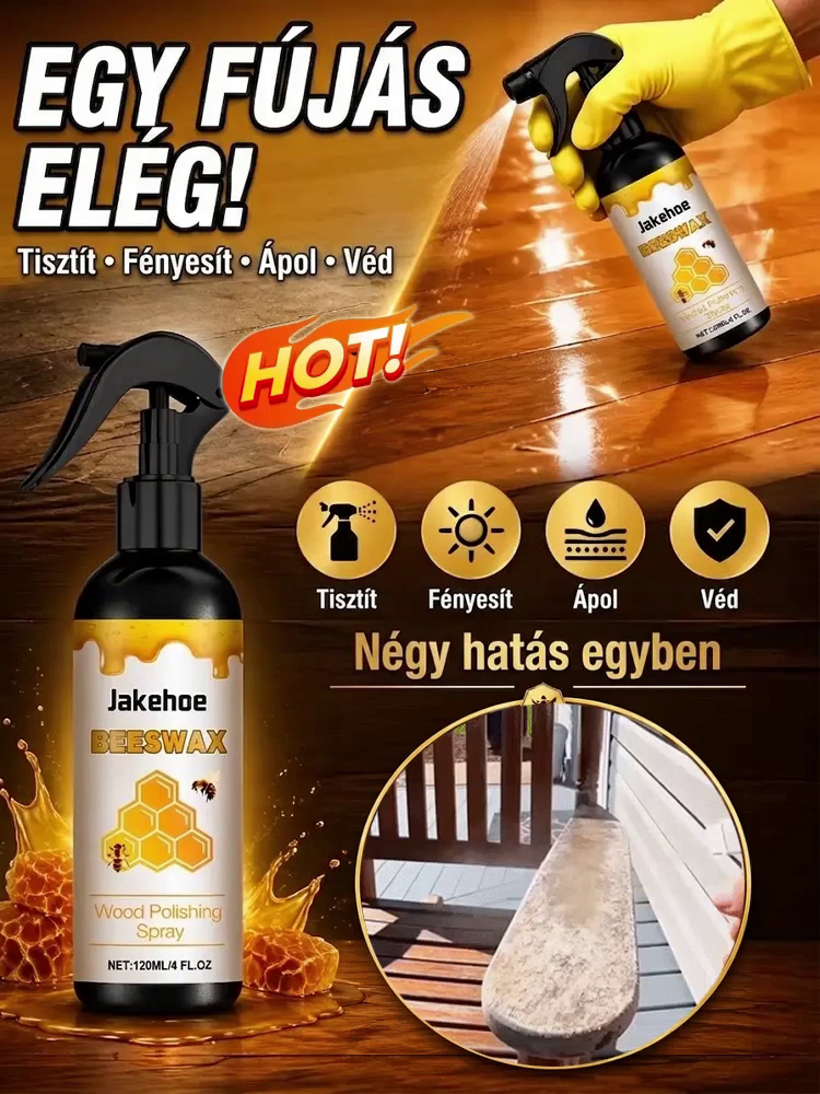 A vásárlók 90%-a ezt választja: 4 darab csak 21 900 Ft-ért 📉🔥Mindent az egyben ápolás: Tisztít, políroz és véd a repedések ellen 🛡️🏡