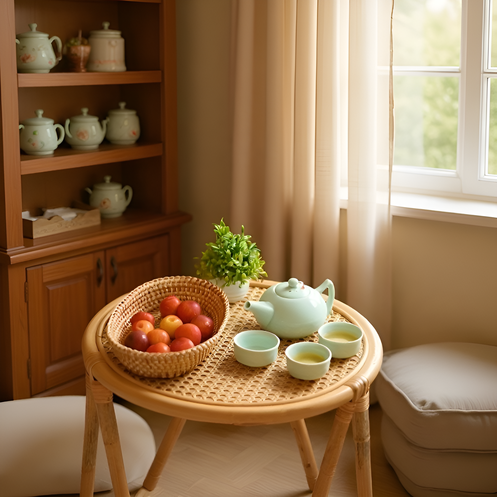 Rusztikus stílusú kenyérkosár fonott dizájnnal