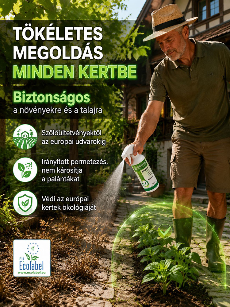 Profi Német Technológia Gyom- és Bambusztirtó Spray – Zéró Káros Maradvány – Rendkívüli 80% KEDVEZMÉNY Végkiárusítás!