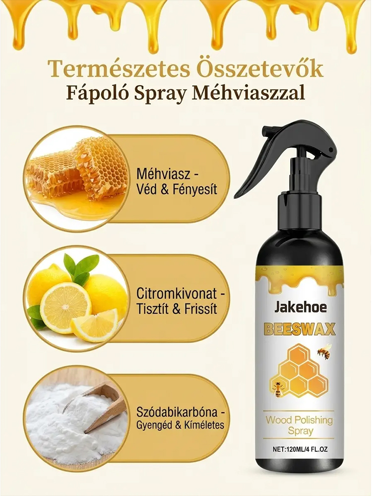 A vásárlók 90%-a ezt választja: 4 darab csak 21 900 Ft-ért 📉🔥Mindent az egyben ápolás: Tisztít, políroz és véd a repedések ellen 🛡️🏡