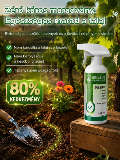 Profi Német Technológia Gyom- és Bambusztirtó Spray – Zéró Káros Maradvány – Rendkívüli 80% KEDVEZMÉNY Végkiárusítás!
