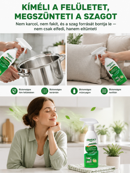 Bioenzimes Multifunkciós Konyhai Zsíroldó Hab (425ml) – 30 Másodperces Aktív Lebontás, pH-Semleges Kesztyű Nélküli Használat – Hivatalos -50% Raktárkisöprés!